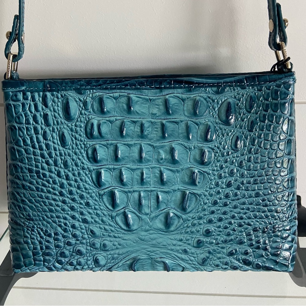 🔥Brahmin Lorelei🔥🔥  Bottle Blue Ombre Melbourne Genuine Leather